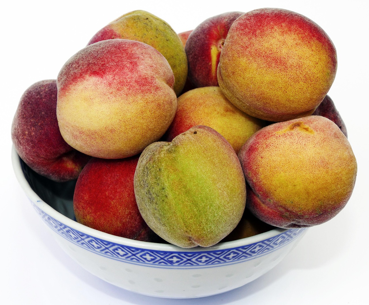 peach, stone fruit, bowl of fruit, round peach, prunus persica, fruit, fresh, food, healthy eating, meal, vitamins, natural, bio, eco, ecologically, vegetarian, vegan