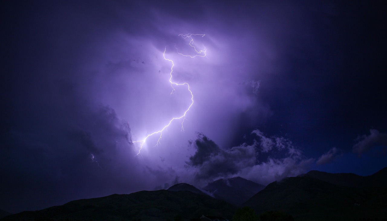 dark, lightning, thunderstorm, nature, outdoors, sky, thunder, weather, electricity