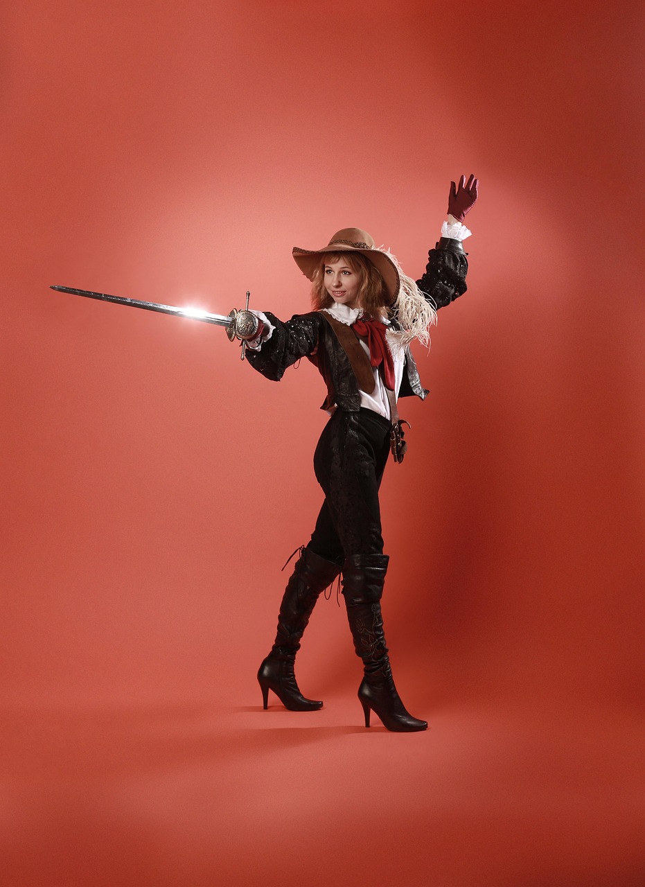 musketeer, fencing, sword, fantasy, cosplay, posing, soldier, safety, france, costume, the fight, 16th century, 17th century, security, royal guards, the guard, nobleman, steel arms, blade, bravado, gallant