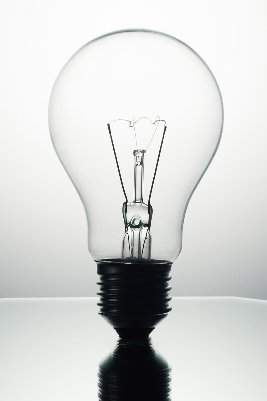 lightbulb, light, bright, lamp, enlightenment