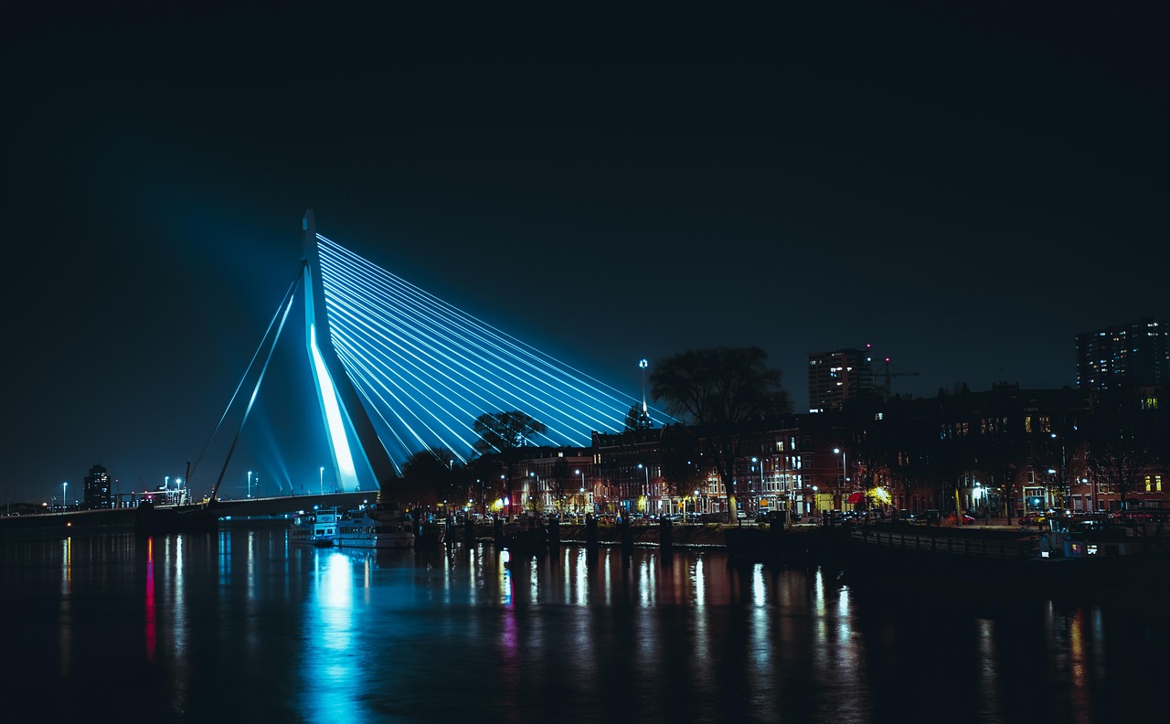 Landscape from Rotterdam, Netherlands
