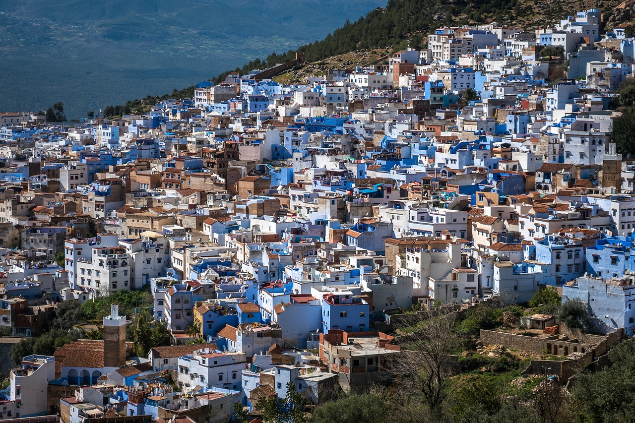 chefchauen, chauen, chefchaouen, traditional, rustic, arabic, berber, africa, blue, typical, travel, tourism, tourist, people, chaouen, xauen, morocco, houses, maroc, panorama, travels, mountain