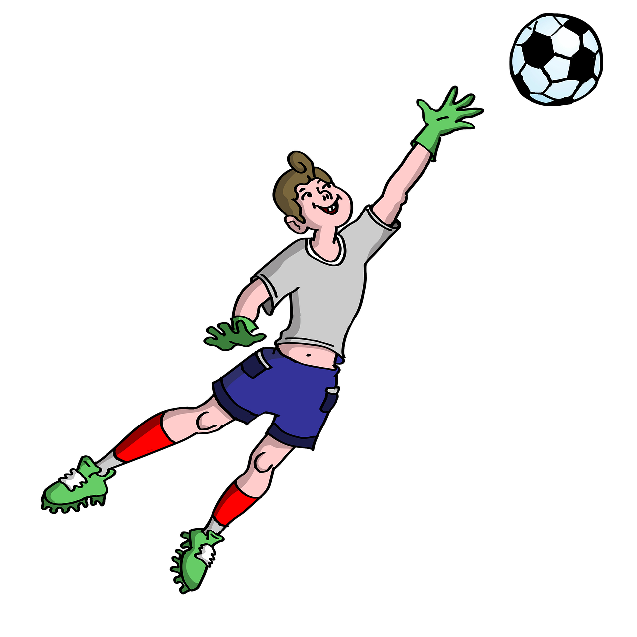 football, goalkeeper, sports, athlete, clip art, cutout