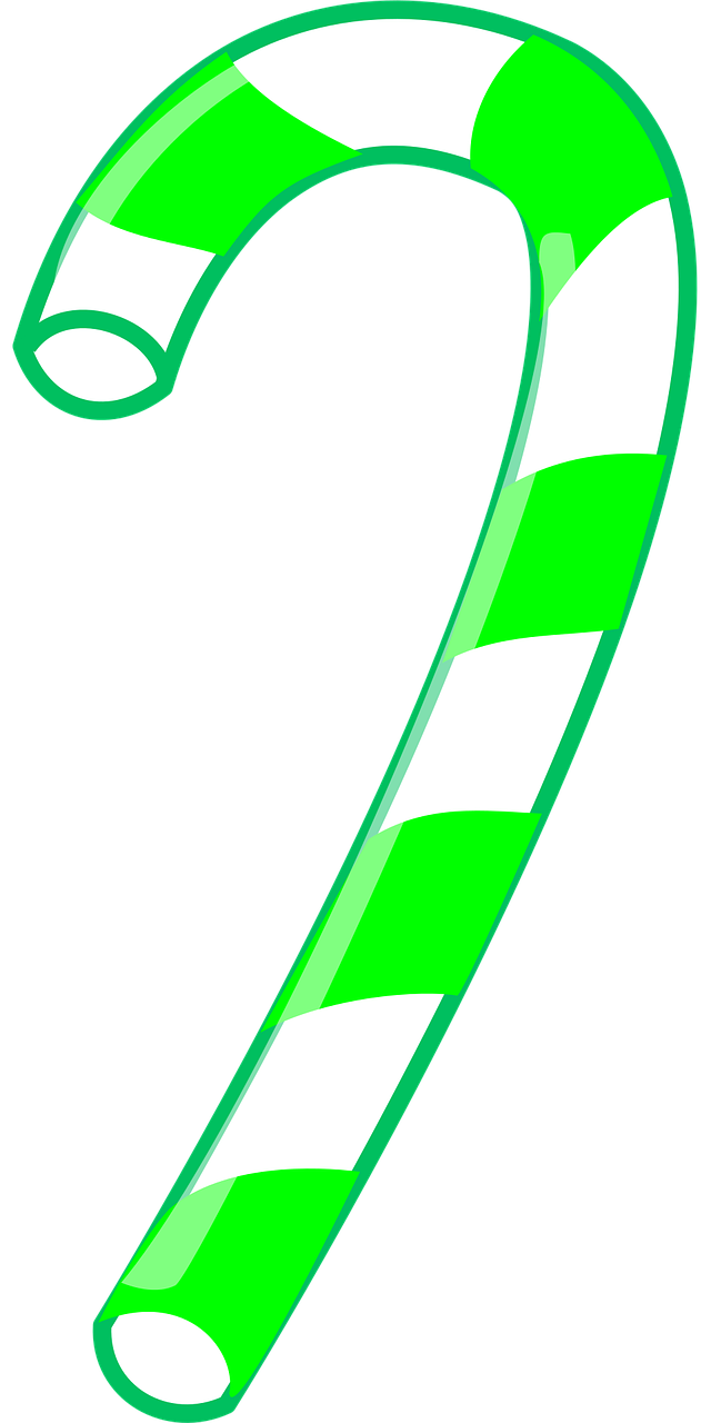 candy, cane, striped, isolated, sweet, sugar, ornament, symbol, traditional, christmas, xmas, decoration
