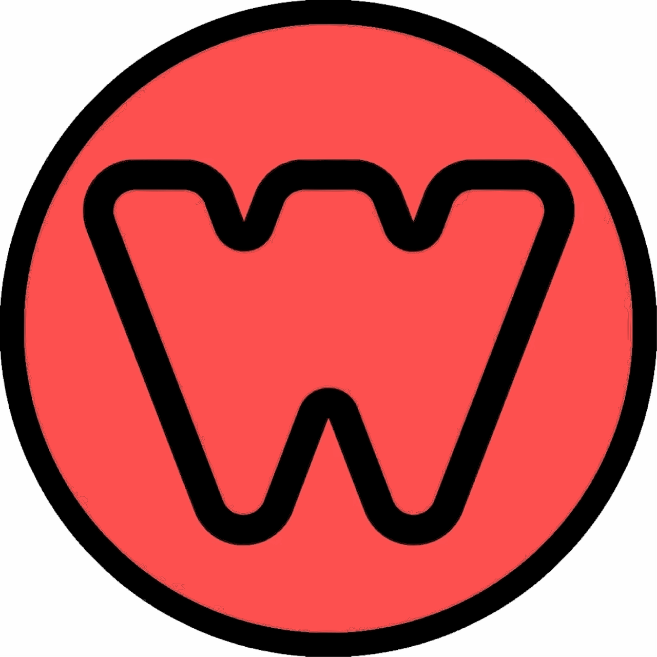 square, composition, no people, symbol, sign, icon, design, flat, simplicity, logo, graphic, red, black, graphic design, circle, social, media, social media