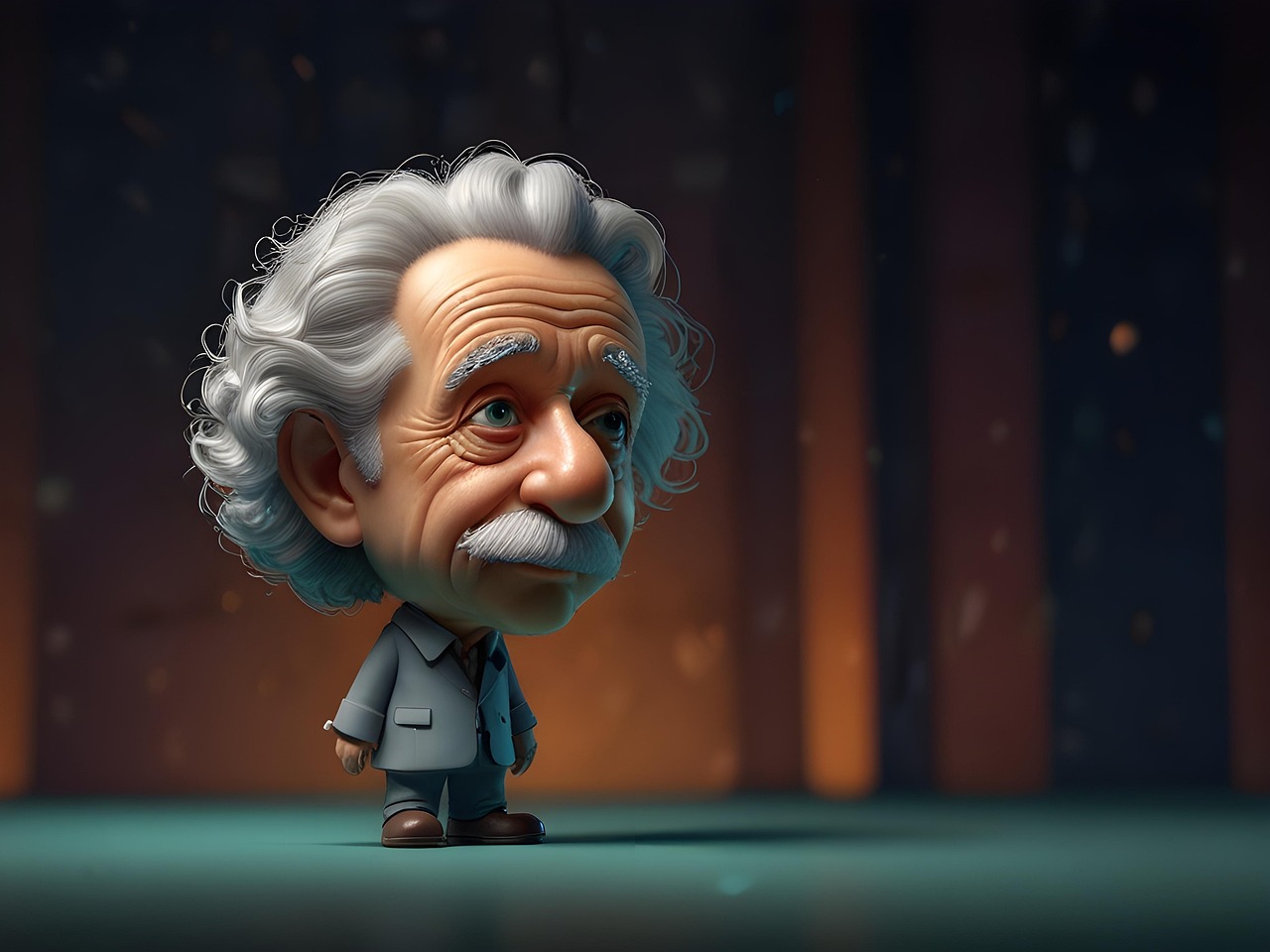 ai generated, einstein, physicist, model, figurine, scientist, theory of relativity, nobel prize, genius, intellect, physics, mathematics, theoretical physics, quantum mechanics, general relativity, special relativity, iconic, influential