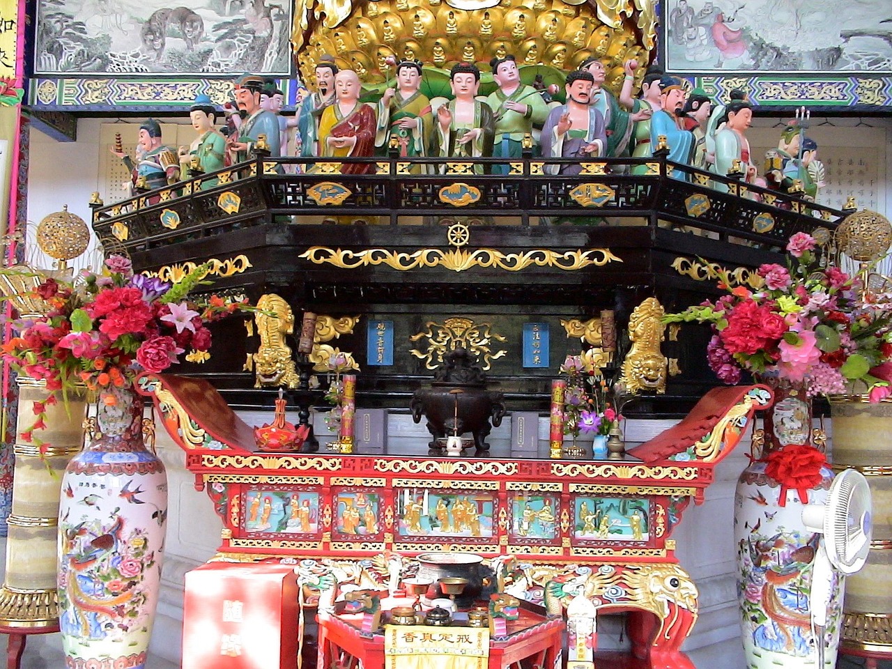 altar, characters, china, fengcheng, house of prayer, phoenix hill