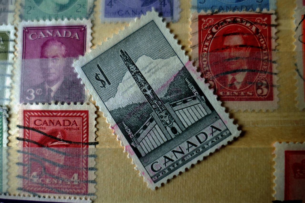 paper, letter, stamp, old, antique, collection, correspondence, post office, vintage, communication