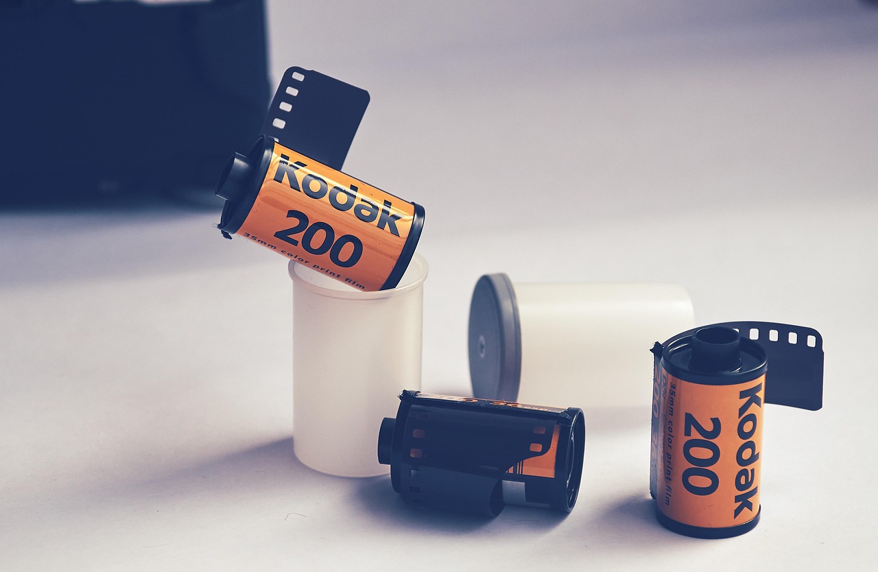 film roles, roll films, movie, analog, retro