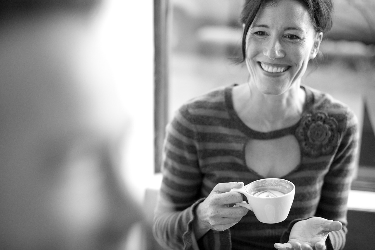 woman, date, coffee, smile, girl, day, people, dating