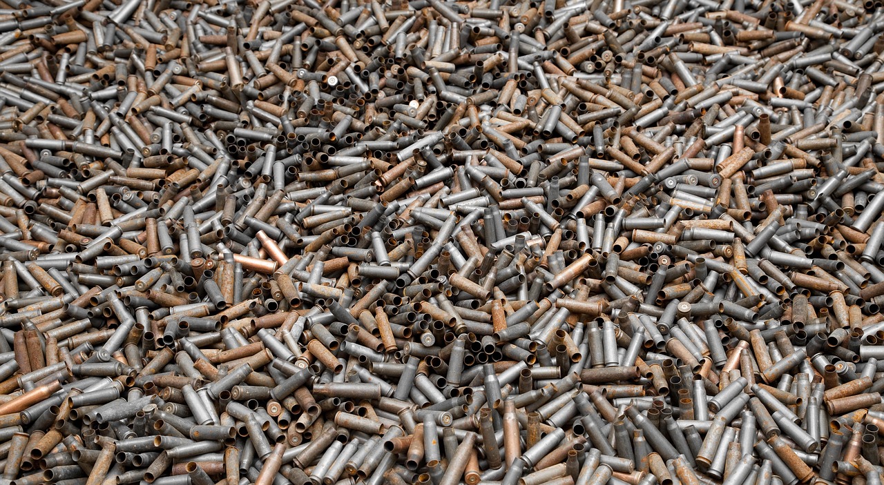 bullets, casings, shells, weapon, bullet shells, ammo, combat, war, metal, shooting