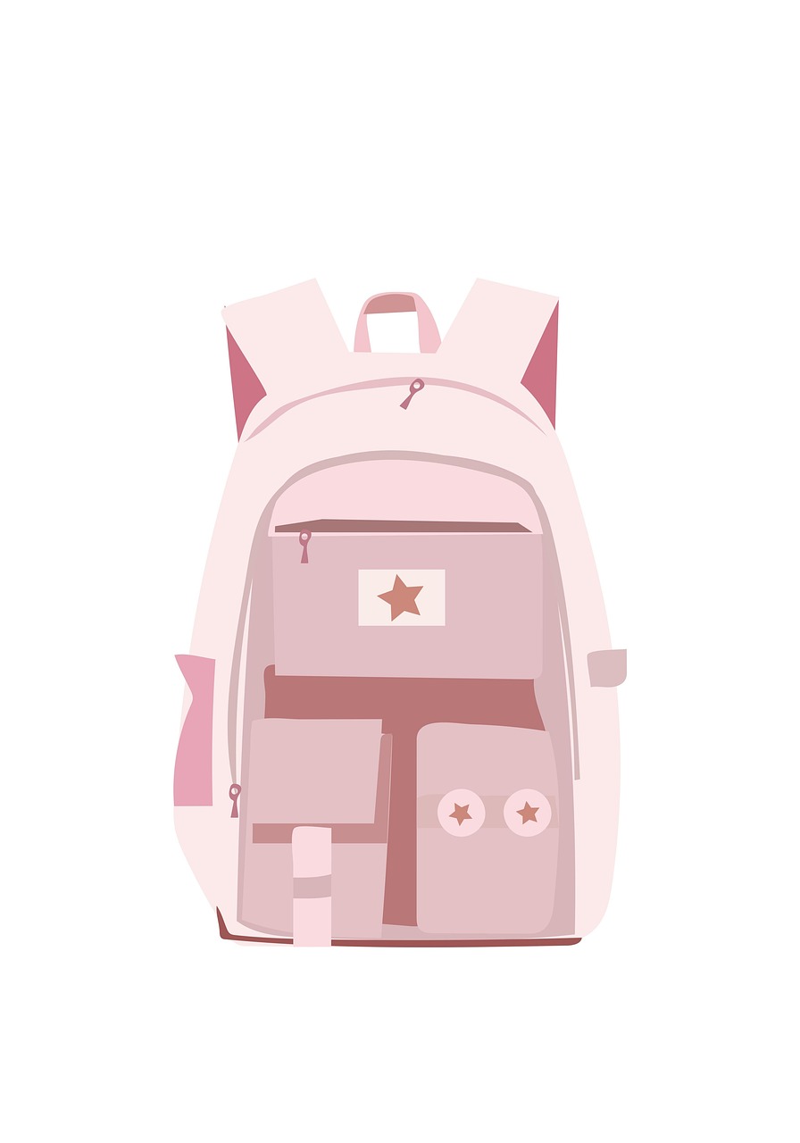 back to school, backpack, school, education, school bag, bag, clip art
