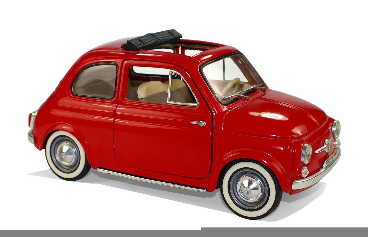 dare, trip, engine, fiat, model cars, collect, hobby, leisure time, italy, isolated, and edited, own photography