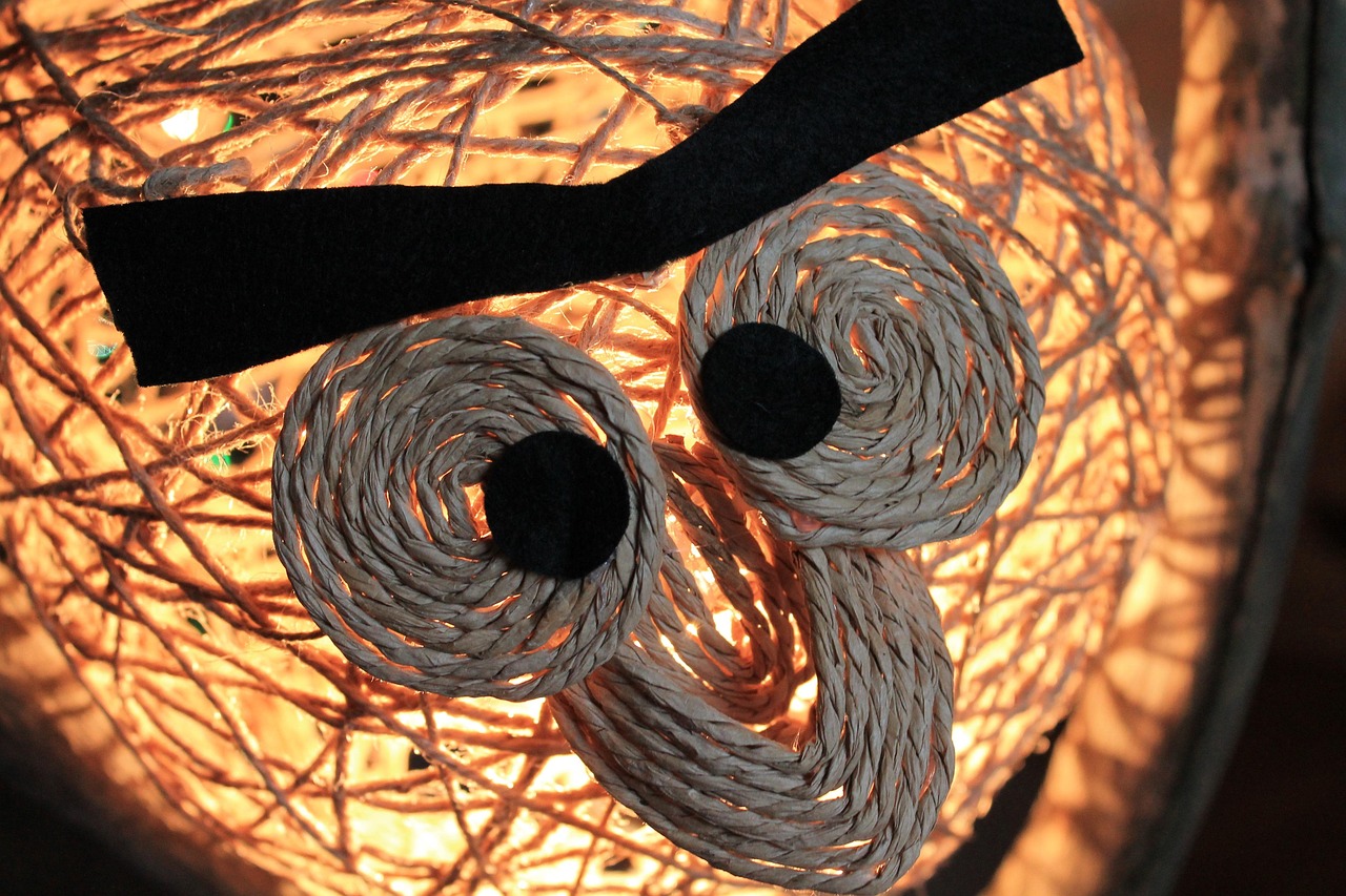lamp, angry-birds, diy, light, strings