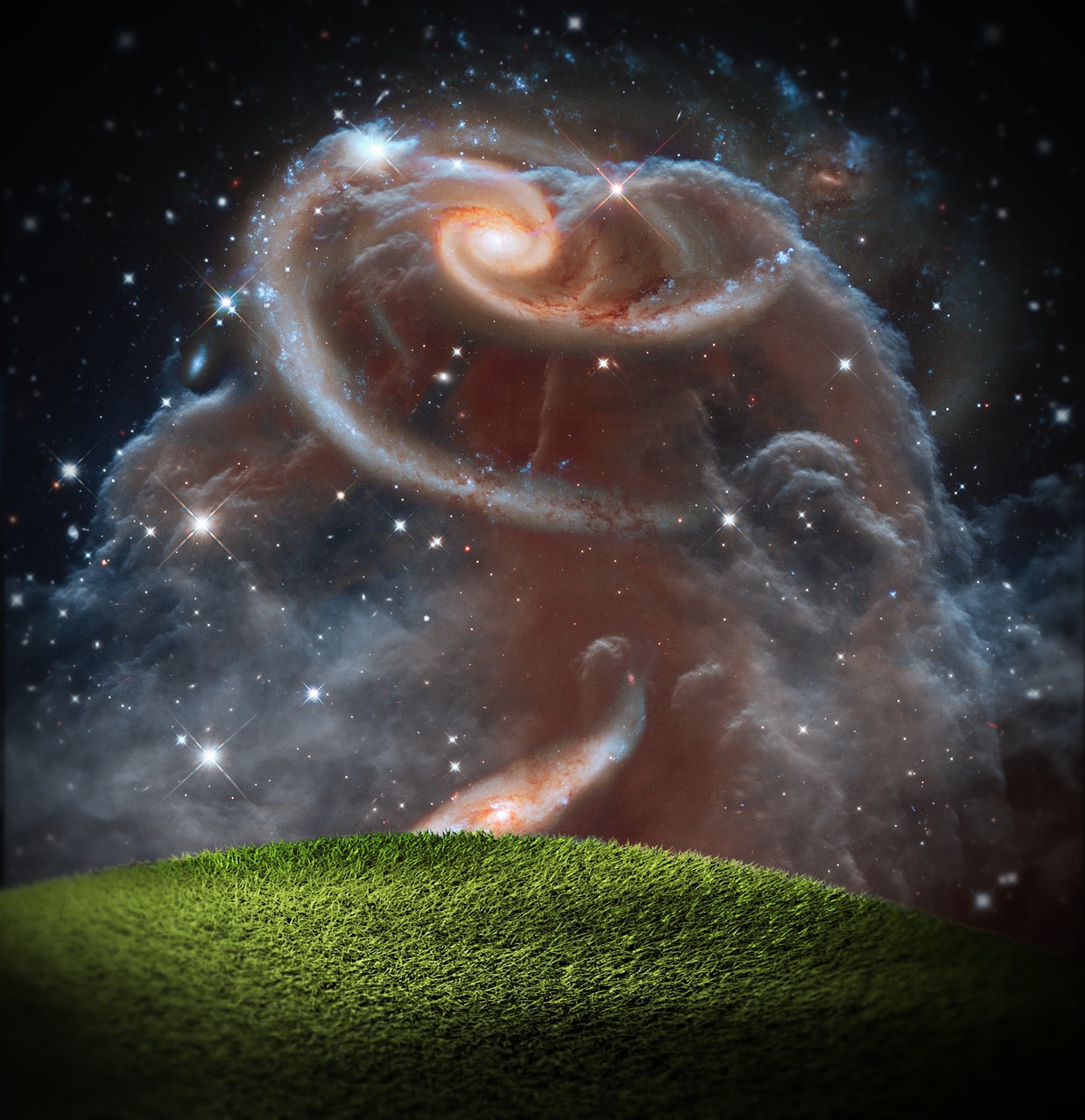 background, for further processing, space, meadow, desktop, graphic, artist, iphone wallpaper