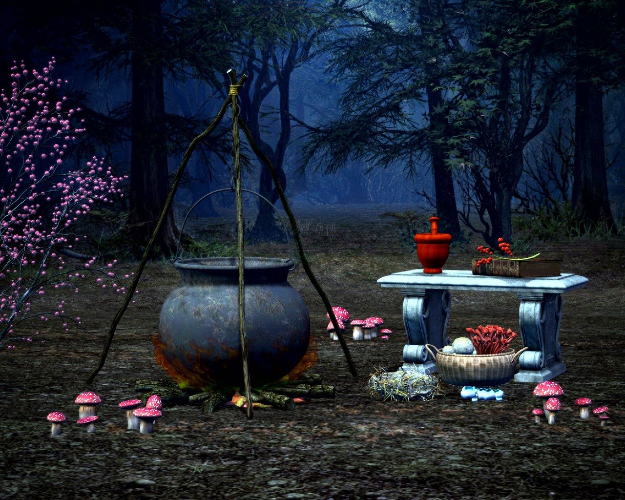 witch, magic, halloween, witchcraft, horror, night, spooky, magical, fantasy, scary, pumpkin, october, gothic, spell, cauldron, wizard, magician, sorcery
