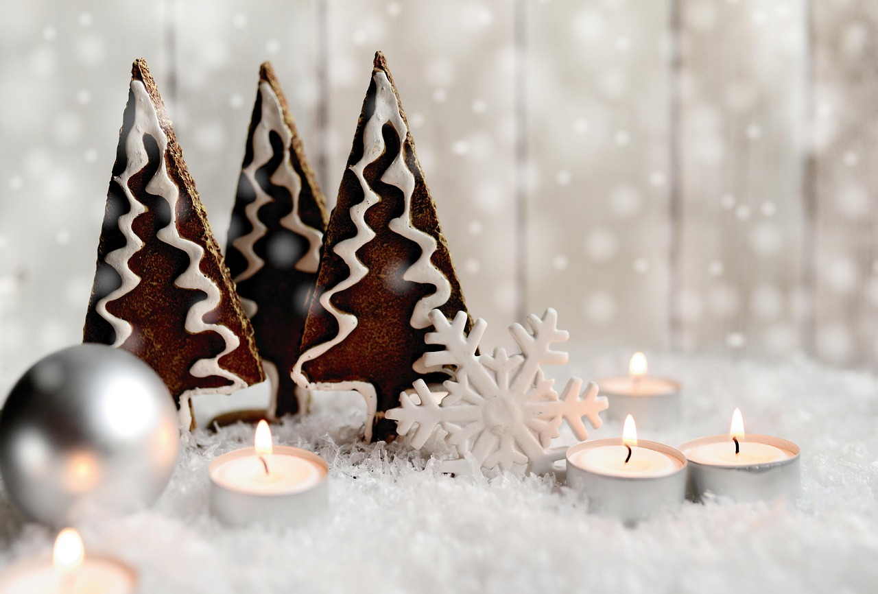 christmas, christmas decoration, christmas time, christmas motif, christmas bauble, deco, winter, tea lights, snow, light, candles, christmasbackground, happychristmas, christmas wallpaper
