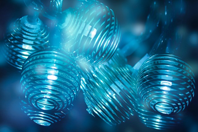 christmas, ornament, lights, blue, bokeh, reflection, led, lighting, christmas, christmas, christmas, christmas, christmas