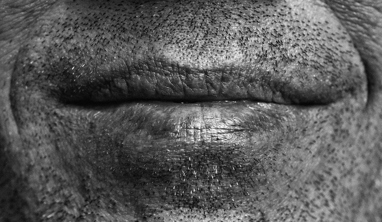 mouth, man, smile, pros and cons, advantage, masculine, joyful, the corner of his mouth, lips, beard, happy, beard stubble, stubble, smiling, old, expression, black-and-white, human, person