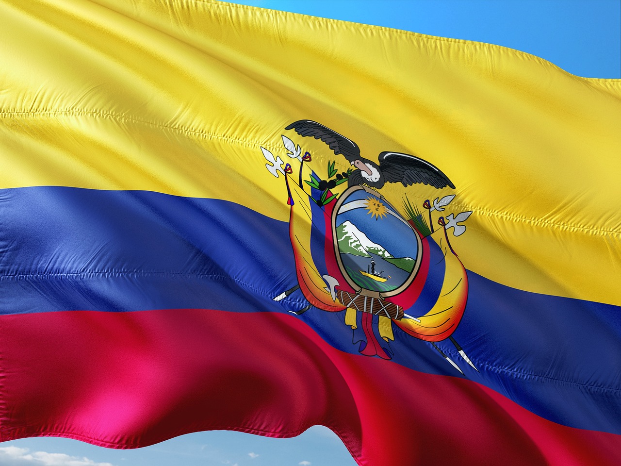 international, banner, flag, ecuador