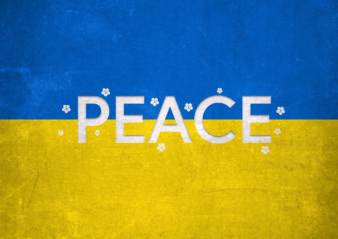 peace, ukraine, ukrainian flag, ukraine national colours