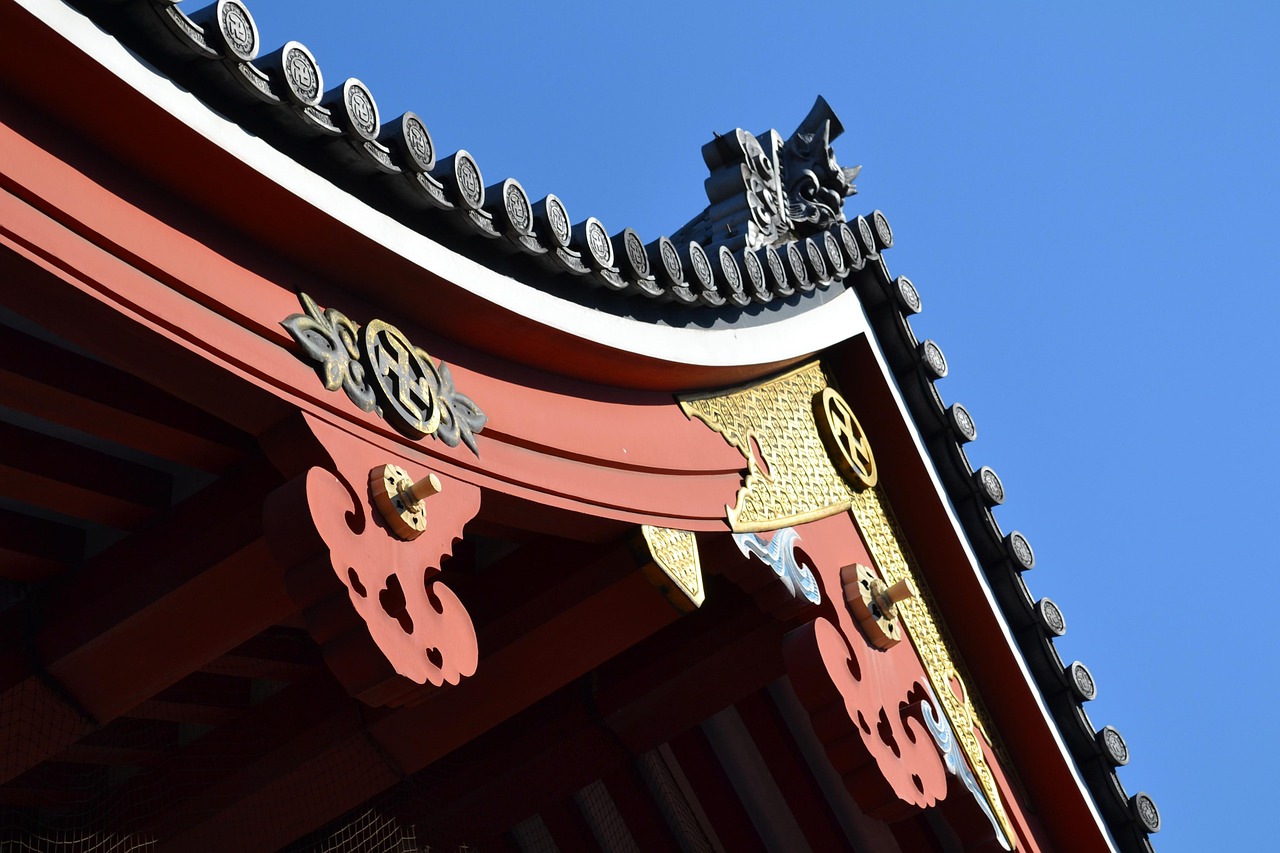japan, tokyo, asakusa, temple, asia, japanese, architecture