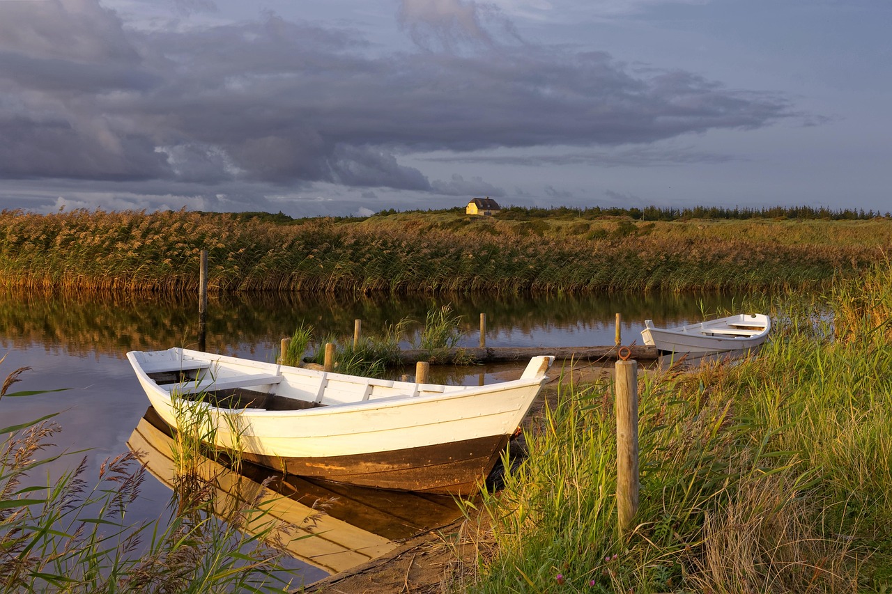 landscape, nature, mood, north sea, northsea, the atmosphere, sea, denmark, water, vacations, to travel, lighting mood, sand dunes, weather mood, waters, riverbank, fishing boats, boats, white, quiet, idyll